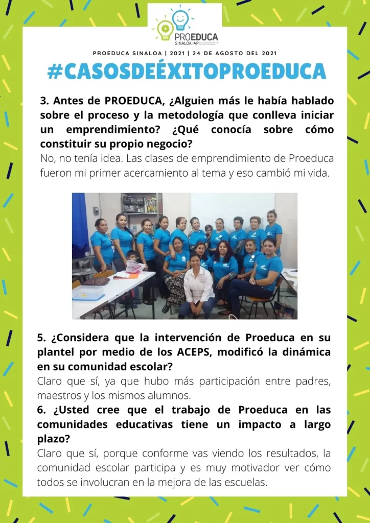 Caso de éxito de ProEduca, parte 2