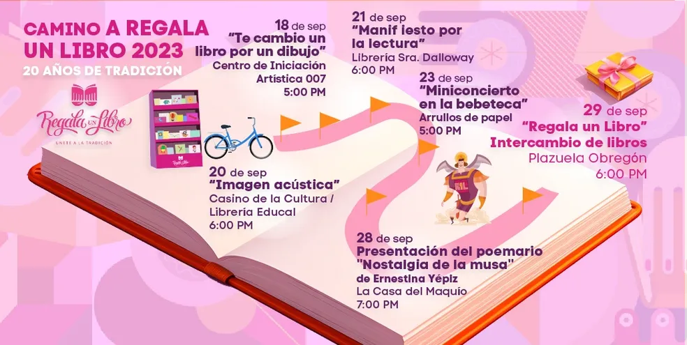 Camino a Regala un Libro Culiacán